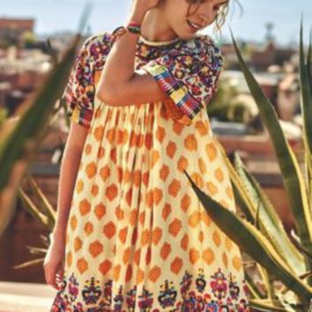 Anthropologie Tanvi Kedia Caltha Swing Dress XL